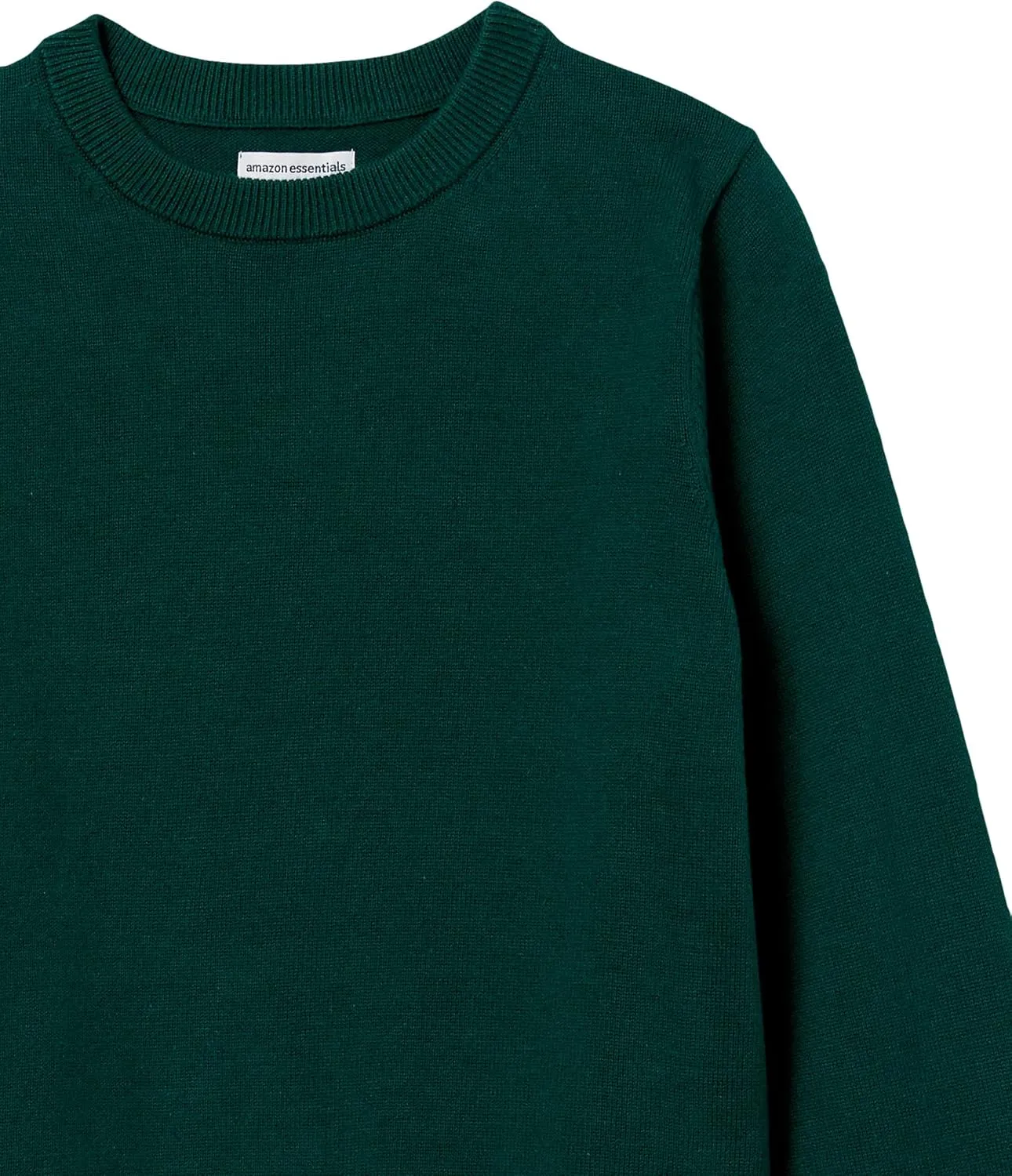 Amazon Essentials Boys and Toddlers' Uniform Cotton Crewneck Sweater