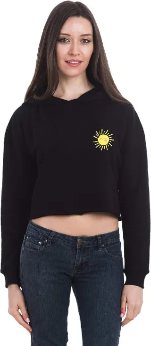 Awkward Styles Crop Hoodie for Womens Crop Top Hoodie Sun Cropped Sweatshirt Tops Womens Sun Hoodie Sweatshirt Fleece Hoodie