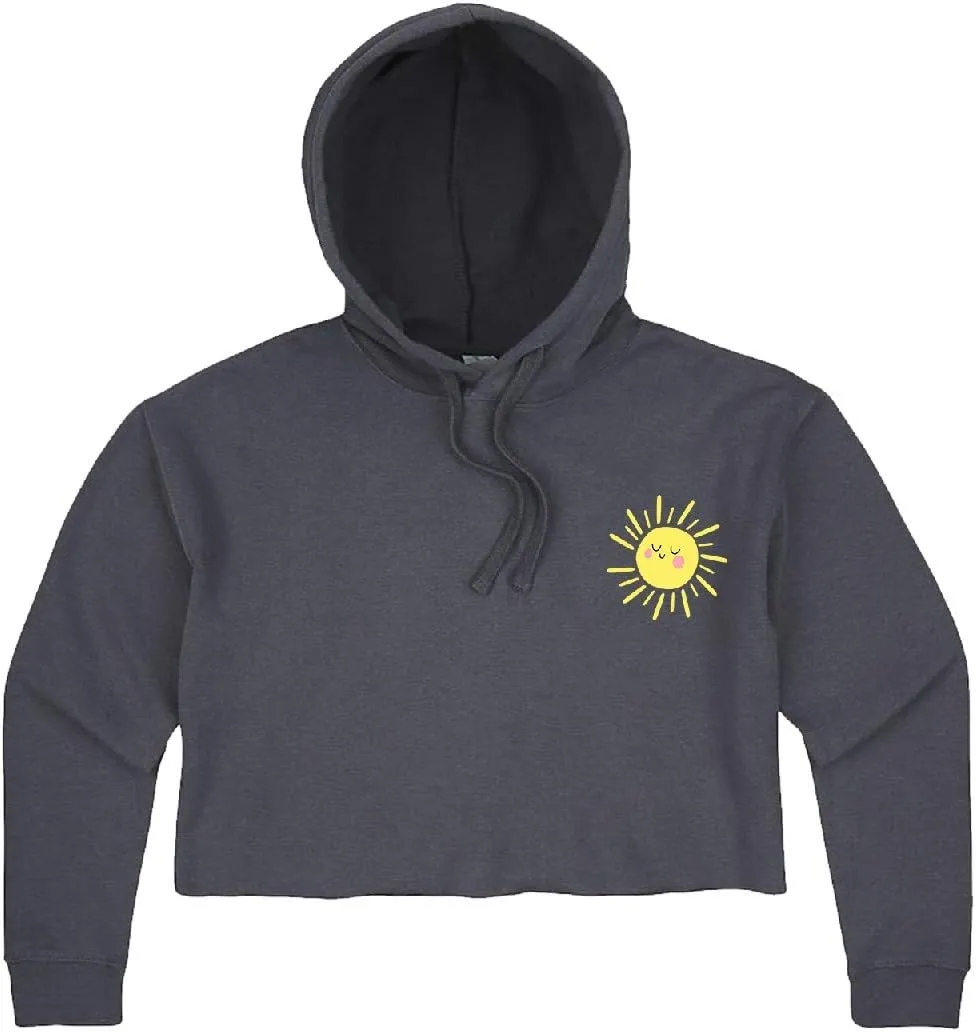 Awkward Styles Crop Hoodie for Womens Crop Top Hoodie Sun Cropped Sweatshirt Tops Womens Sun Hoodie Sweatshirt Fleece Hoodie