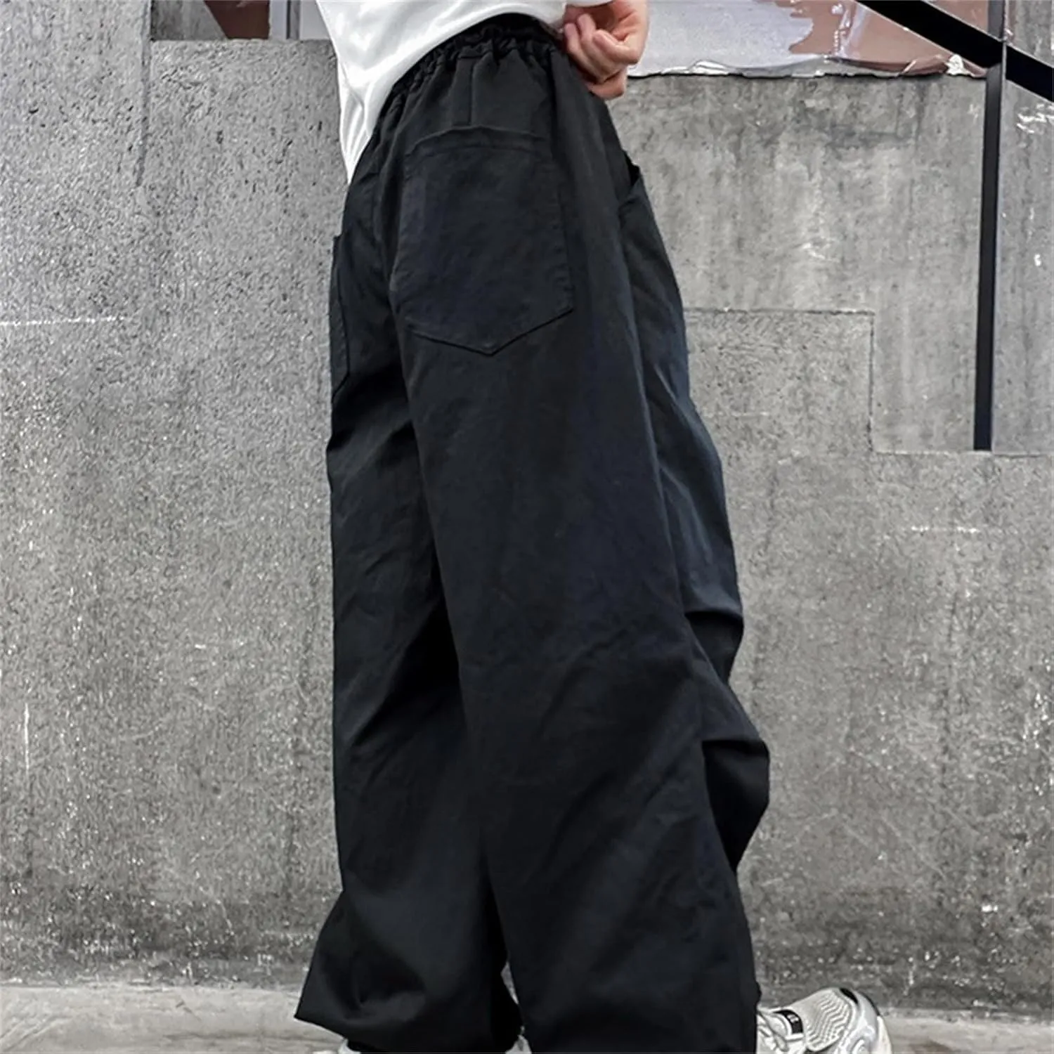 Baggy Cargo Pants for Teen Girls Parachute Baggy Joggers Kids Y2K Detachable High Waisted Wide Leg Pants Hiking Pants