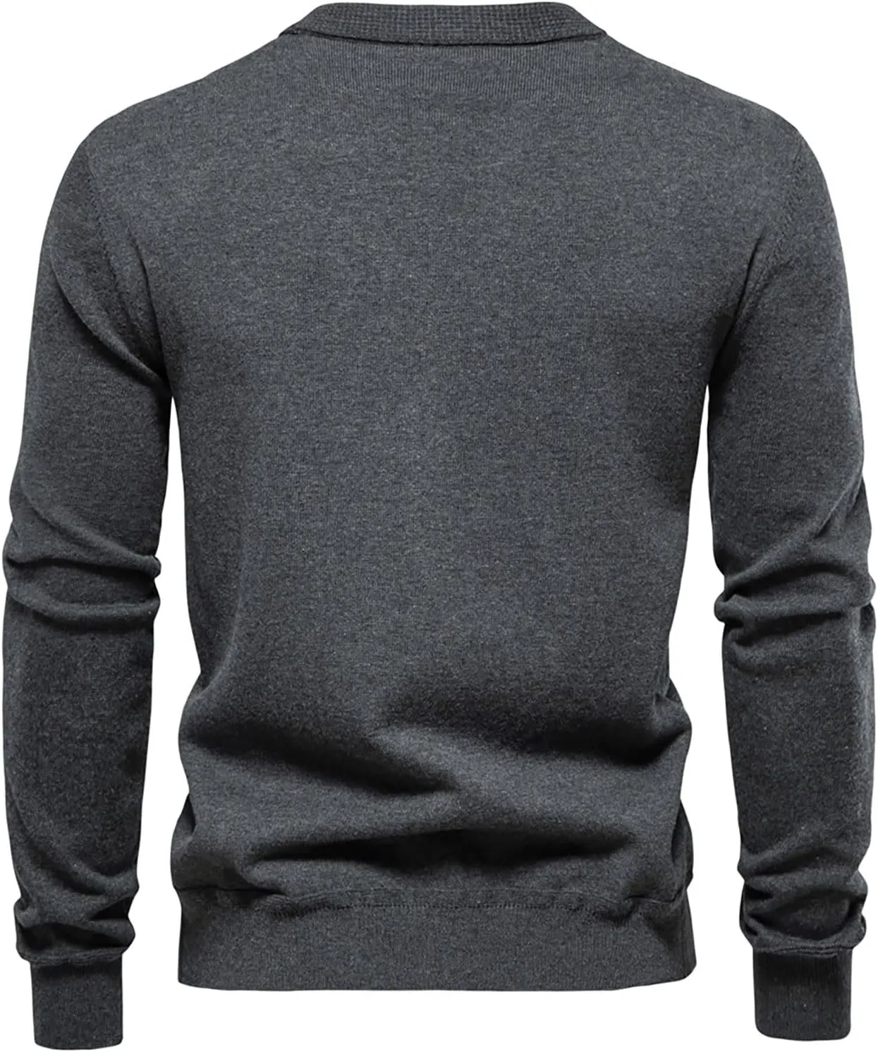 Button Down Cardigan Sweaters for Men Lightweight V Neck Sweater Casual Knit Sweater Casual Open Front Cardigan