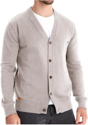 Button Down Cardigan Sweaters for Men Lightweight V Neck Sweater Casual Knit Sweater Casual Open Front Cardigan