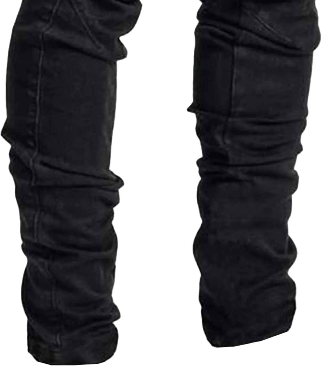 Cargo Jeans for Men Jogger Slim Fit Stretch Skinny Jean Straight Leg Comfort Flex Waist Pants Summer Trend Trouser