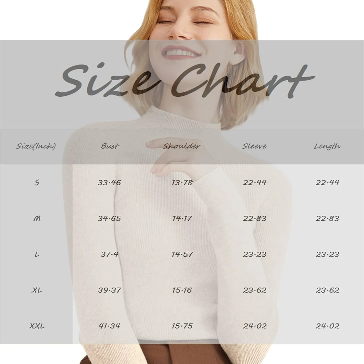 Cashmere Sweaters for Women,Soft Comfy Half Turtleneck Knitted Long Sleeve Sweater Pullover