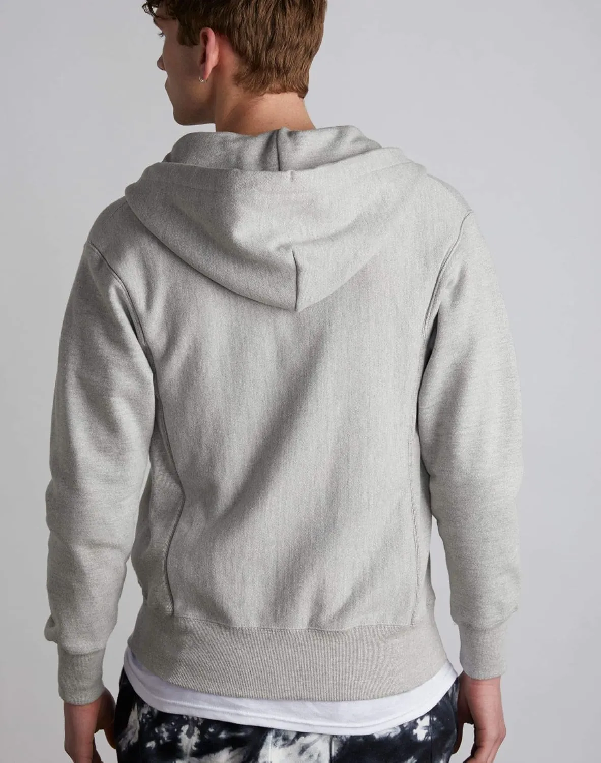 Champion Men's Zip-Up Hoodie, Reverse Weave, Sweatshirt, Fleece Zip-Up Hoodie For Men