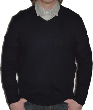 Club Room Men's Cashmere Blend V-Neck Sweater