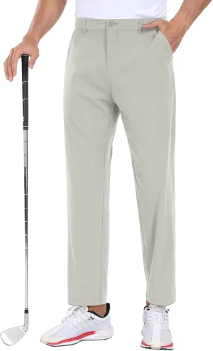 COOFANDY Men Golf Stretch Pant Casual Slim Fit Pant Lightweight Sweatpants with Pocket