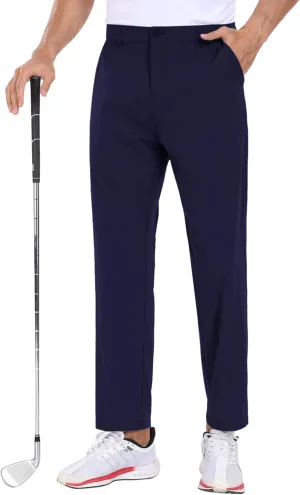 COOFANDY Men Golf Stretch Pant Casual Slim Fit Pant Lightweight Sweatpants with Pocket
