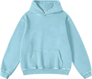 Dnzzs Acid Wash Hoodie Super Soft Hoodie for Mens Hoodies Oversized Men's Fashion Hoodies & Sweatshirts Vintage Hoodie