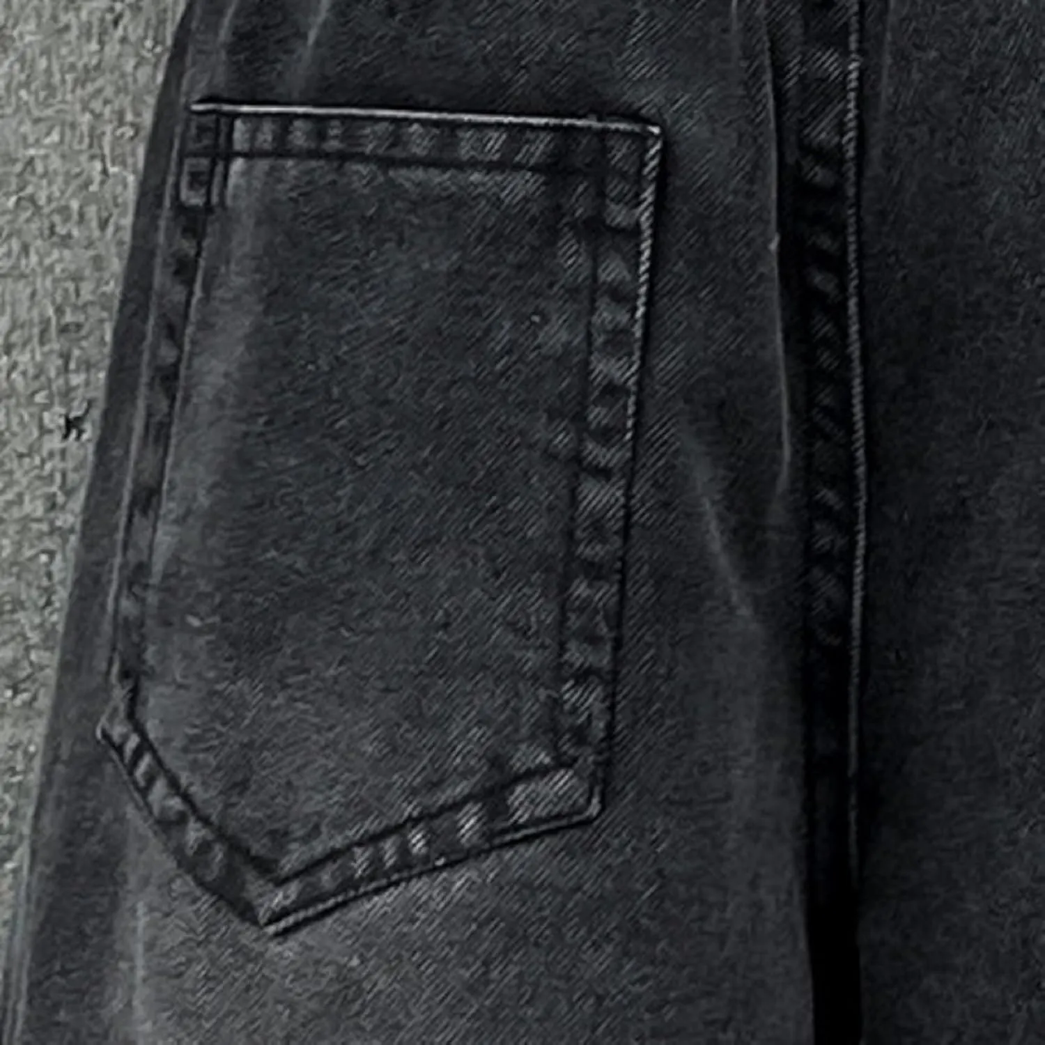 Girls Baggy Wide Leg Cargo Jeans Y2K Aesthetic Vintage High Waist Leg Denim Pants Kids Big Pockets Trousers