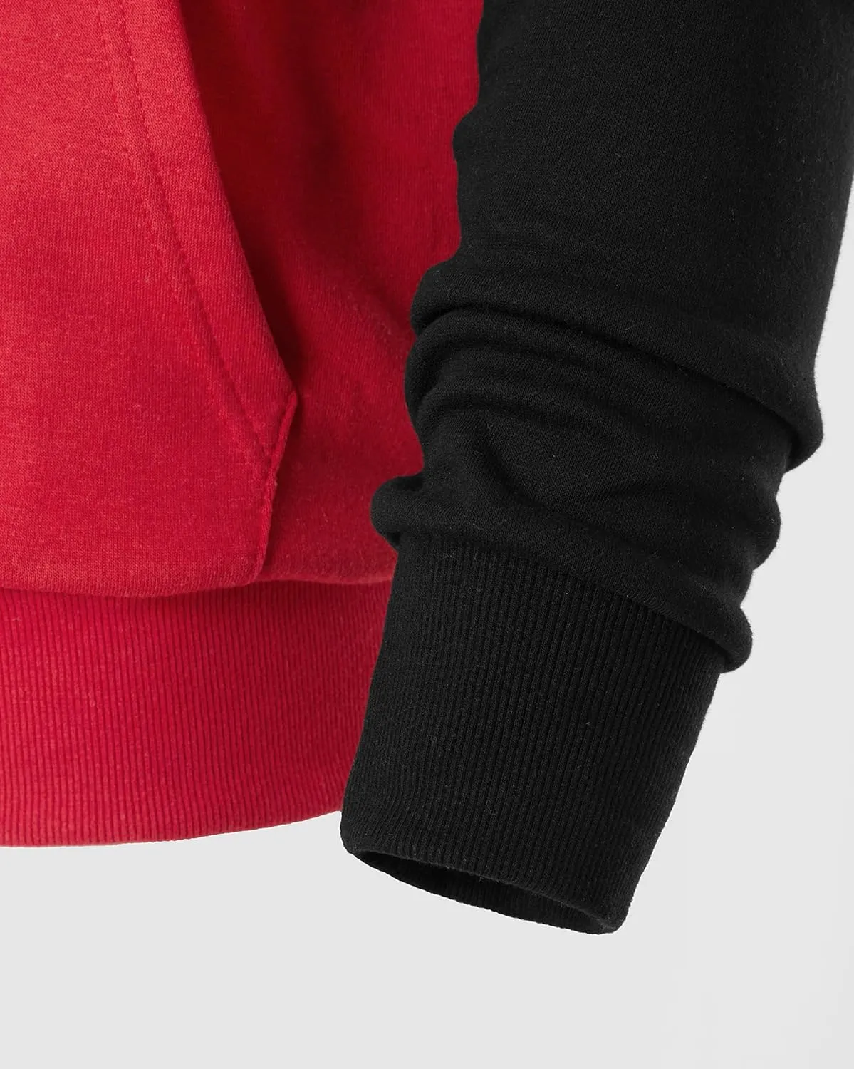 GIVON Men's Zip Up Hoodie Lightweight Baseball Raglan Hooded Sweatshirt