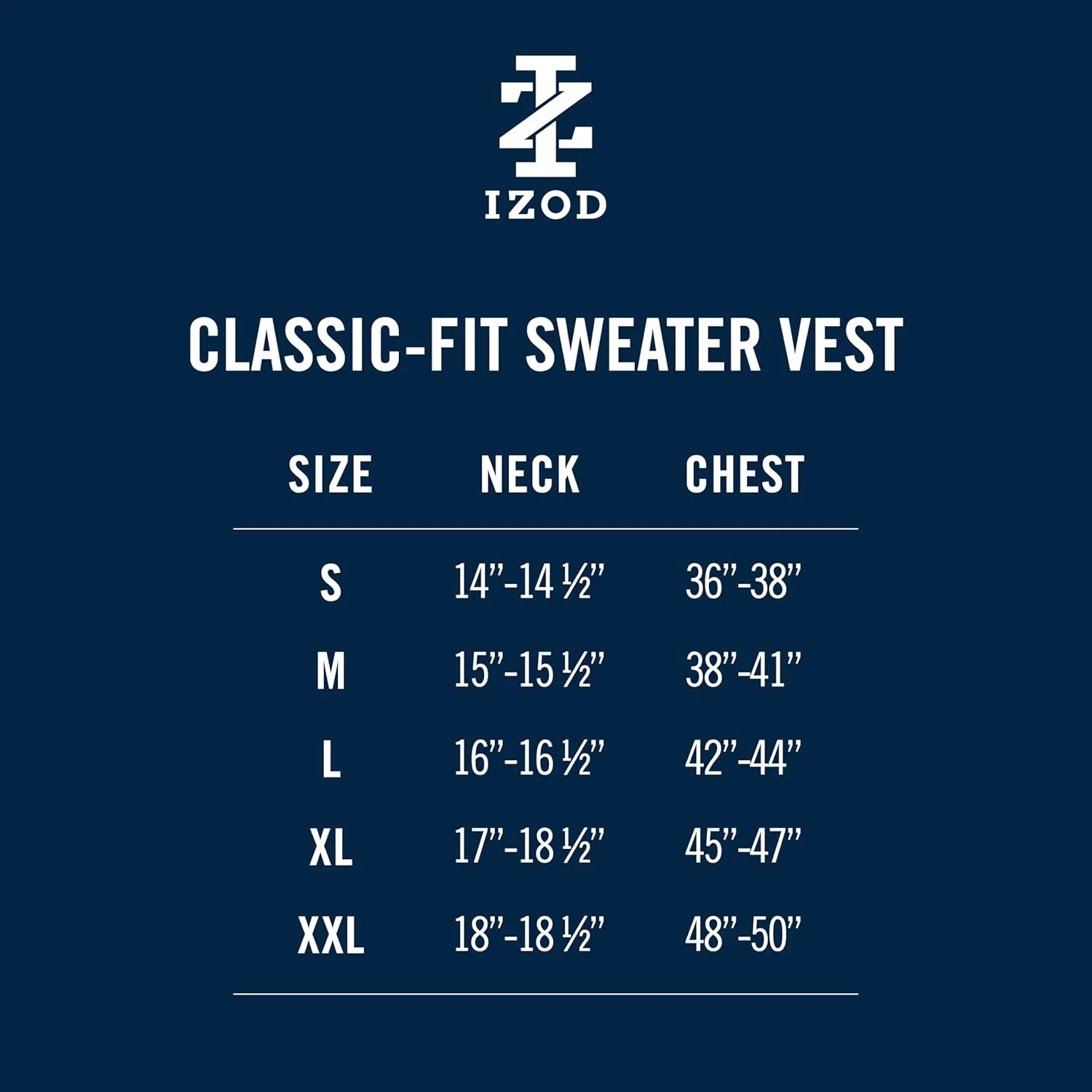IZOD Men's Fine Gauge V-Neck Sweater Vest
