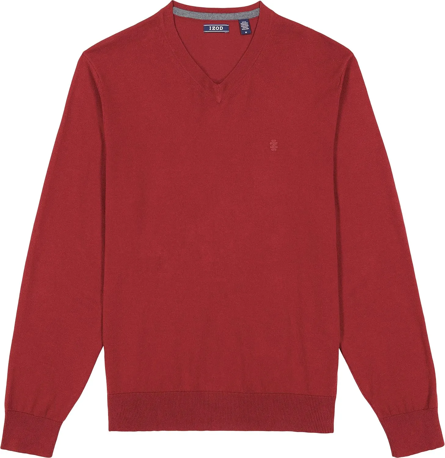 IZOD Men's Premium Essentials Solid V-Neck Sweater