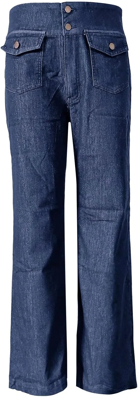 Jeans for Women 2024 Pants Waisted Trousers Jeans Lace Poket Denim Women's Jeans Black Jeans Womens Black Pants for