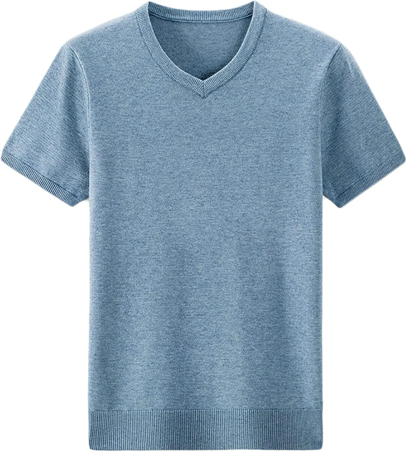 Joe Wenko Men's Short-Sleeve V-Neck Sweater