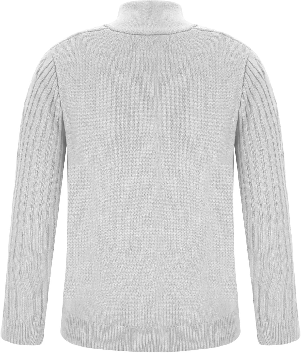 Lightweight Cardigan for Men Button Down Knit Sweater Winter Cable Sweater Casual Open Front Sweater