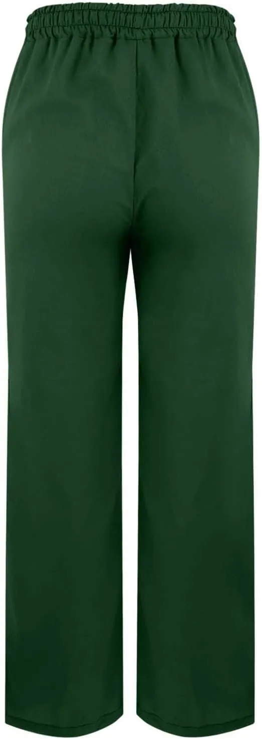Linen Capri Pants for Women 2025 Summer Casual Slit Hem Trousers Loose Fit Plus Size Pant Drawstring with Pockets