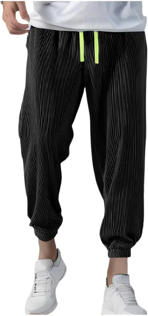 Loose Fit for Man Summer Fall Sport Gym Running Straight Leg Basic Long Leg Pants Man 2025