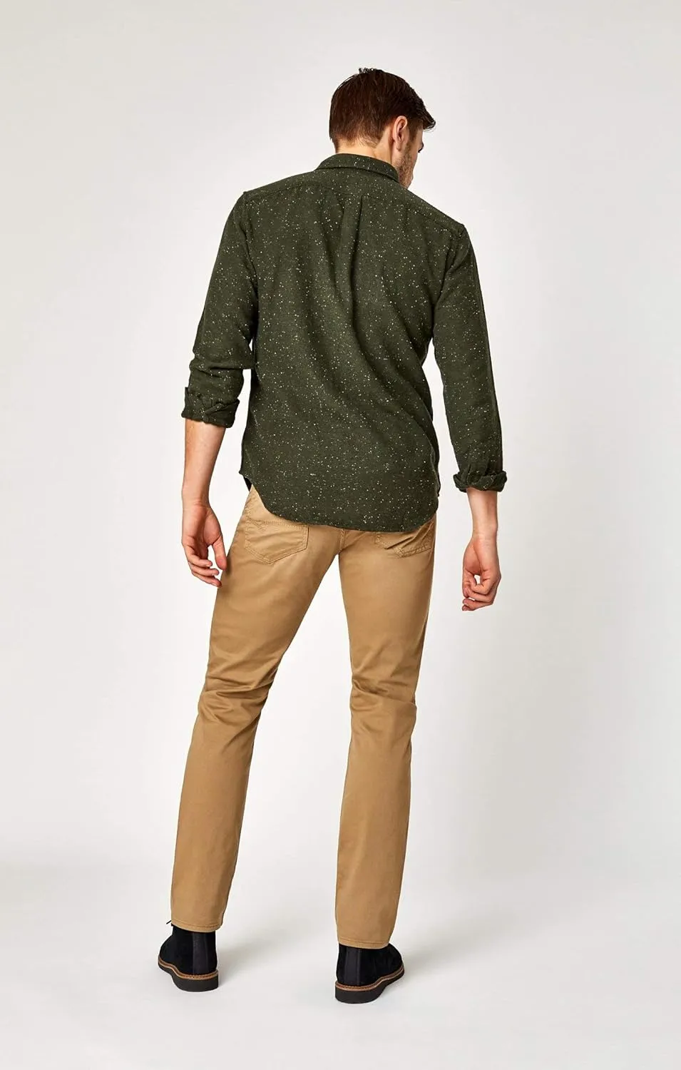 Mavi Mens Zach Regular Rise Straight Leg Pants