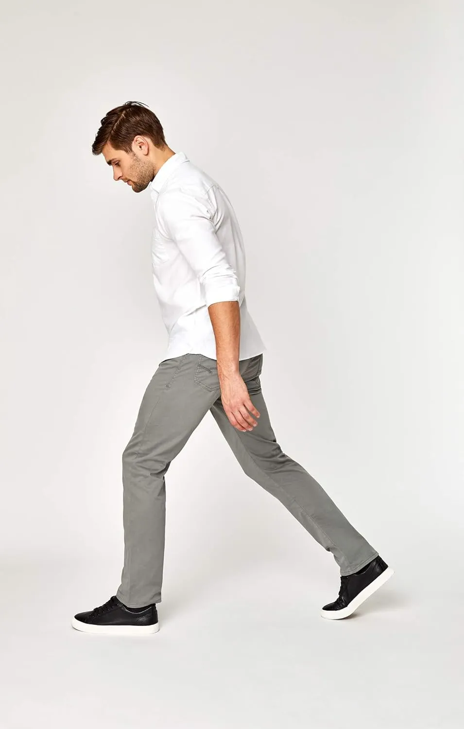Mavi Mens Zach Regular Rise Straight Leg Pants