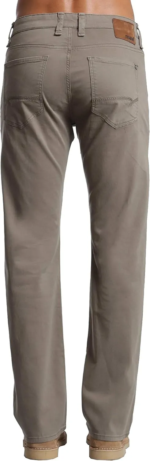 Mavi Mens Zach Regular Rise Straight Leg Pants