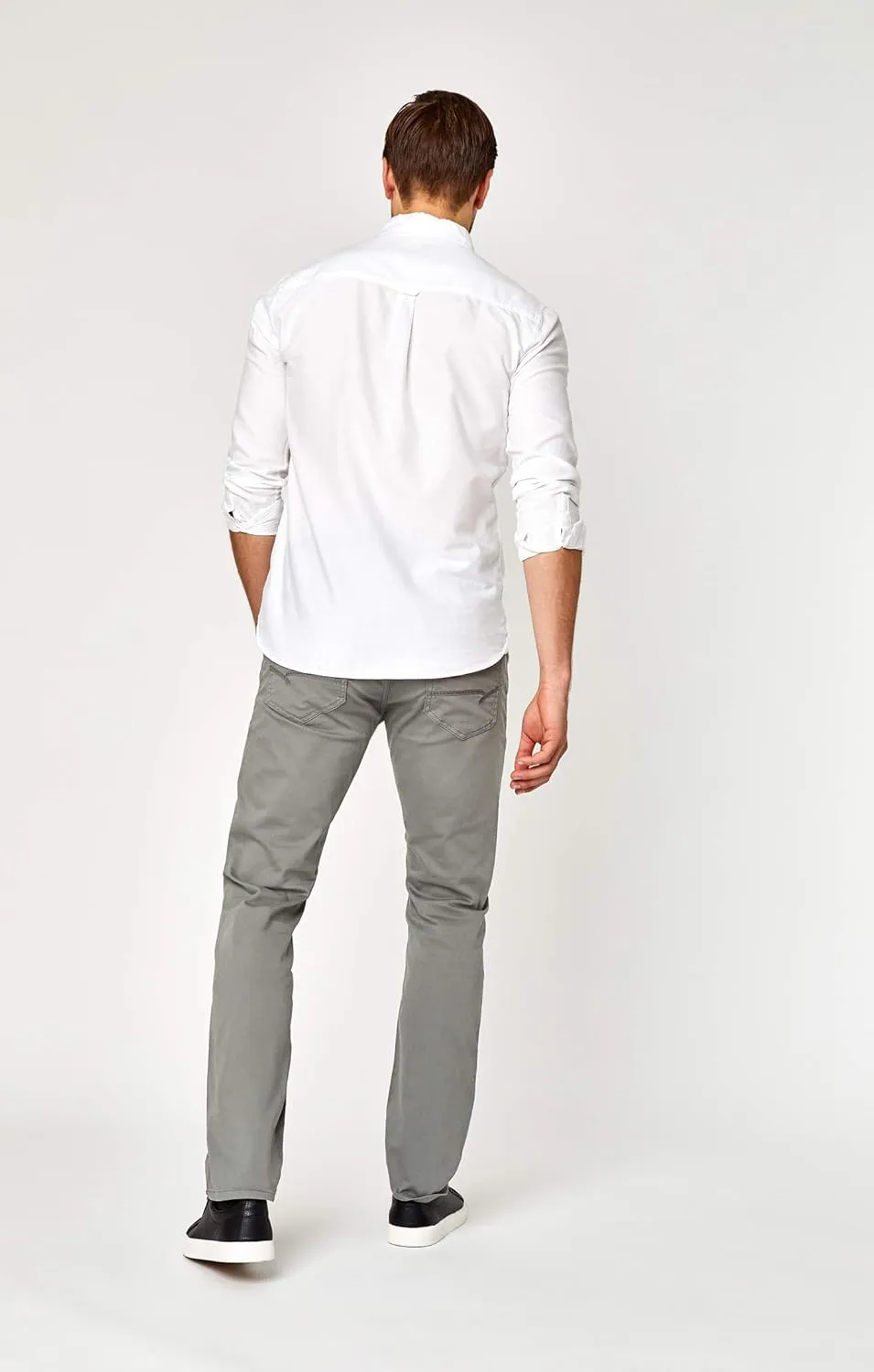 Mavi Mens Zach Regular Rise Straight Leg Pants