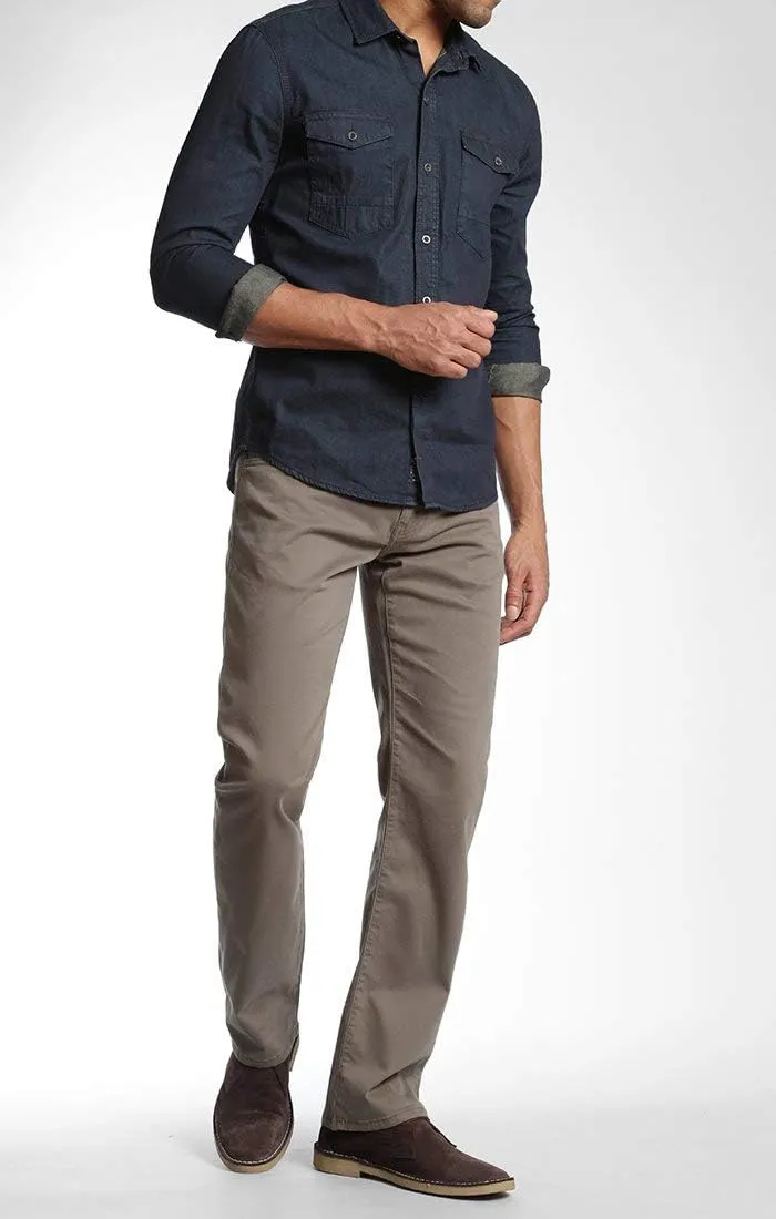 Mavi Mens Zach Regular Rise Straight Leg Pants