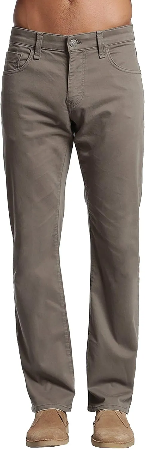 Mavi Mens Zach Regular Rise Straight Leg Pants