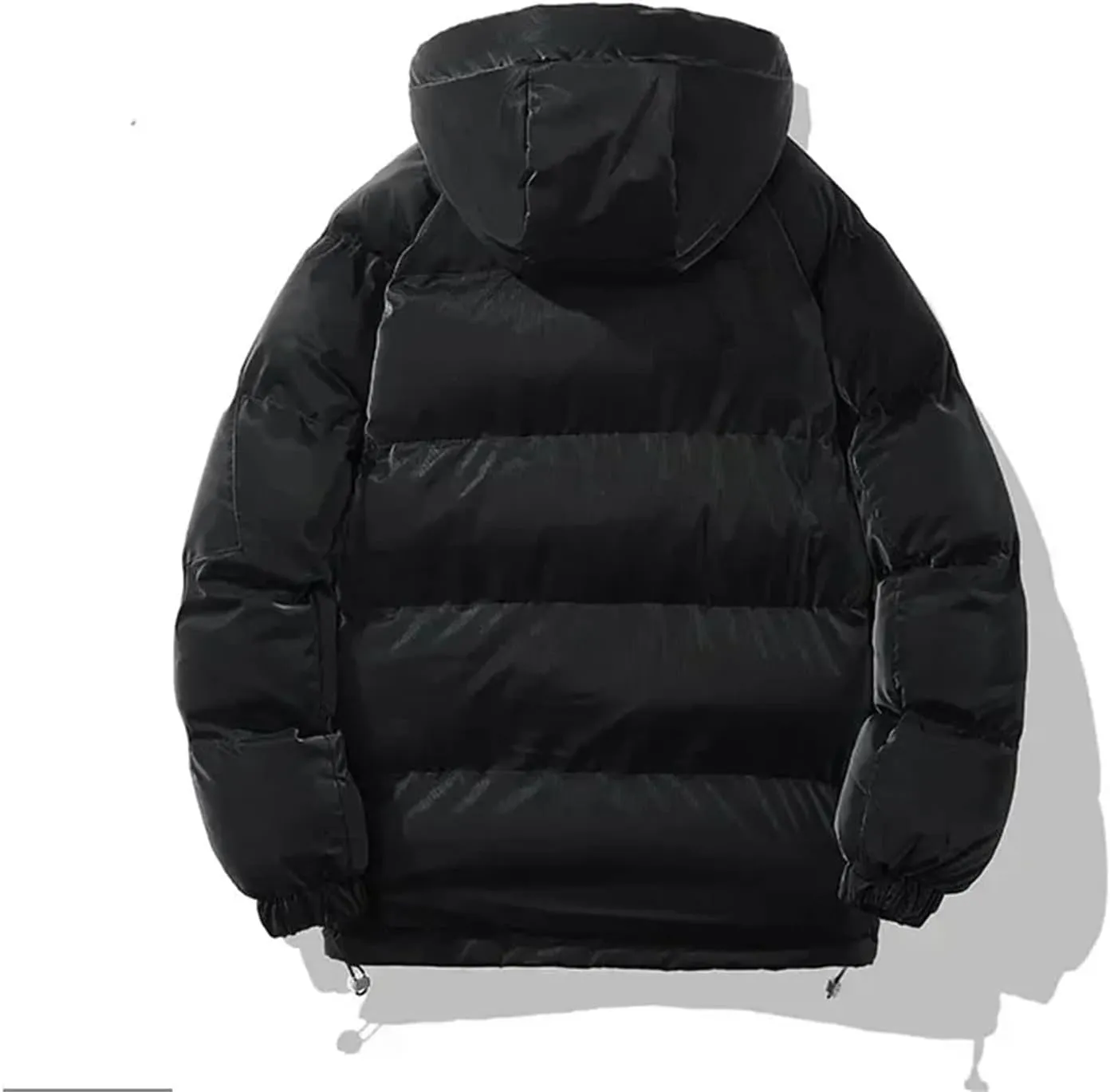 Men Cotton Padded Coat Warm Parkas Jacket Autumn Winter Hooded Casual Jacket