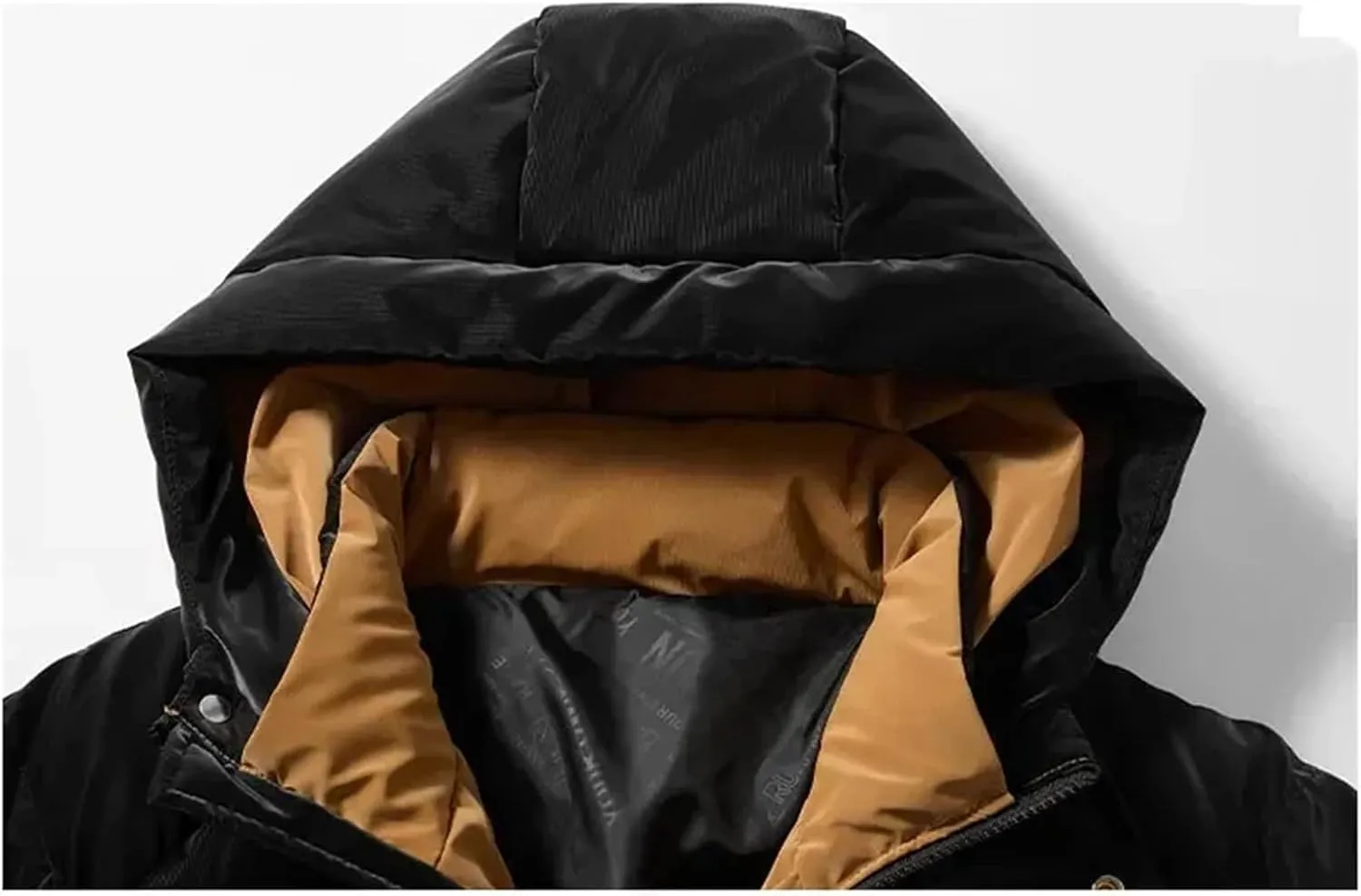 Men Cotton Padded Coat Warm Parkas Jacket Autumn Winter Hooded Casual Jacket