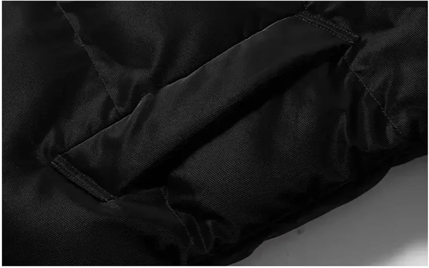 Men Cotton Padded Coat Warm Parkas Jacket Autumn Winter Hooded Casual Jacket