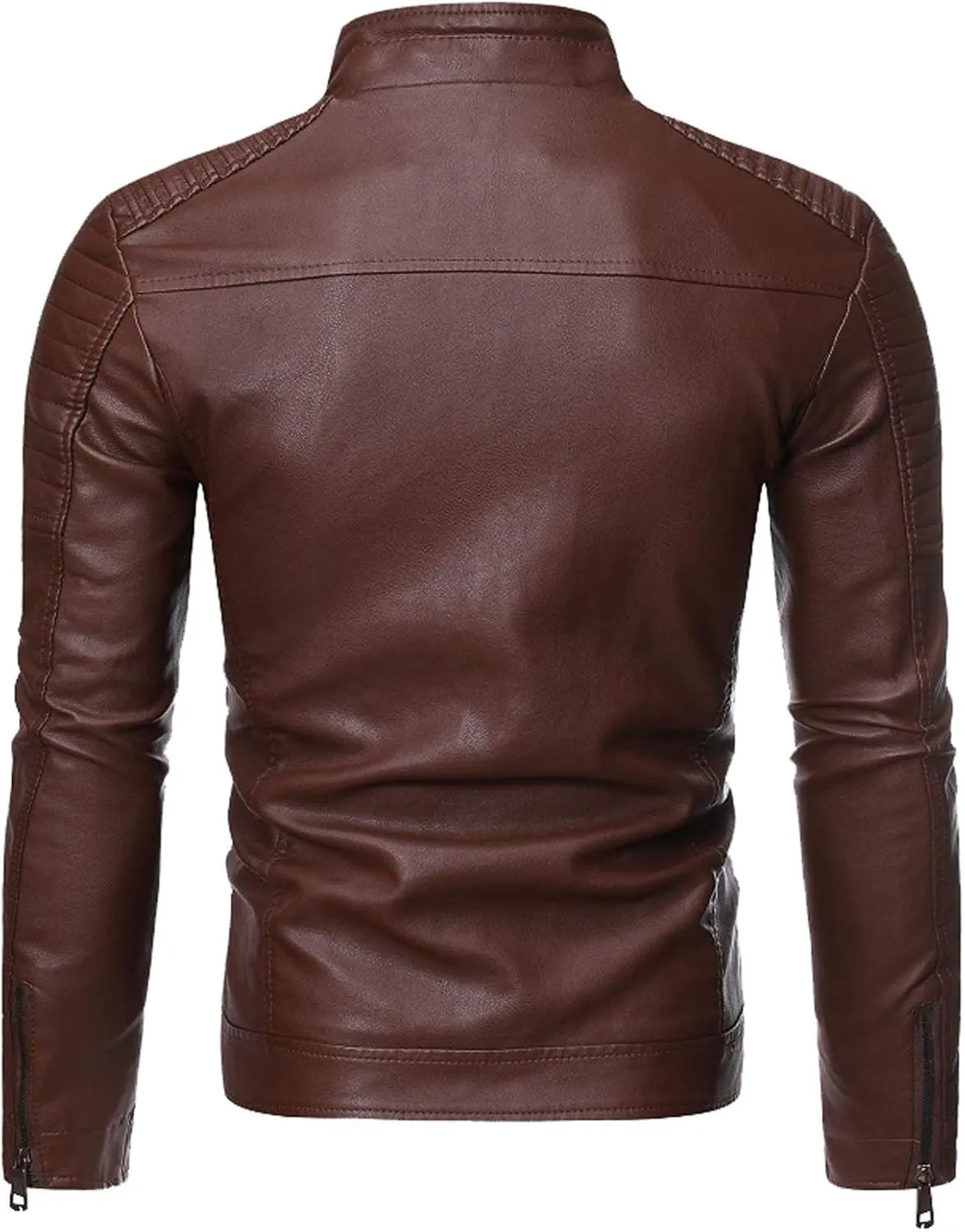 Men Sports Jacket Mens Wool Trench Coat Custom Jacket Winter Casual Stand Collar Leather Jacket Coat