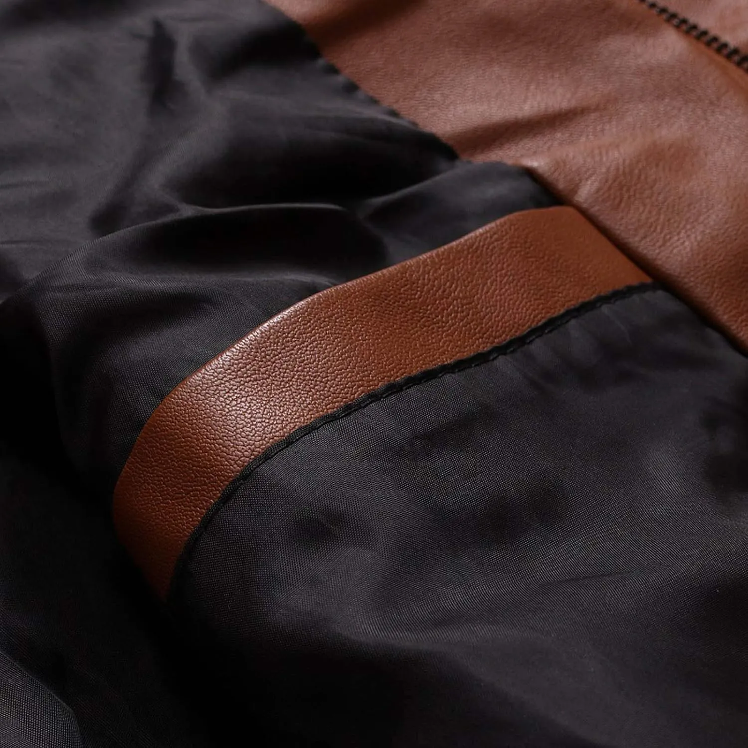 Men Sports Jacket Mens Wool Trench Coat Custom Jacket Winter Casual Stand Collar Leather Jacket Coat