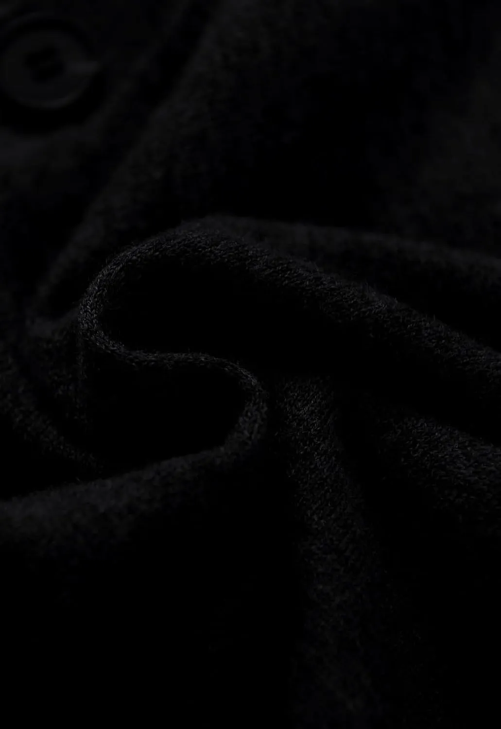 Men V-Neck Sweater Cardigan Solid Color