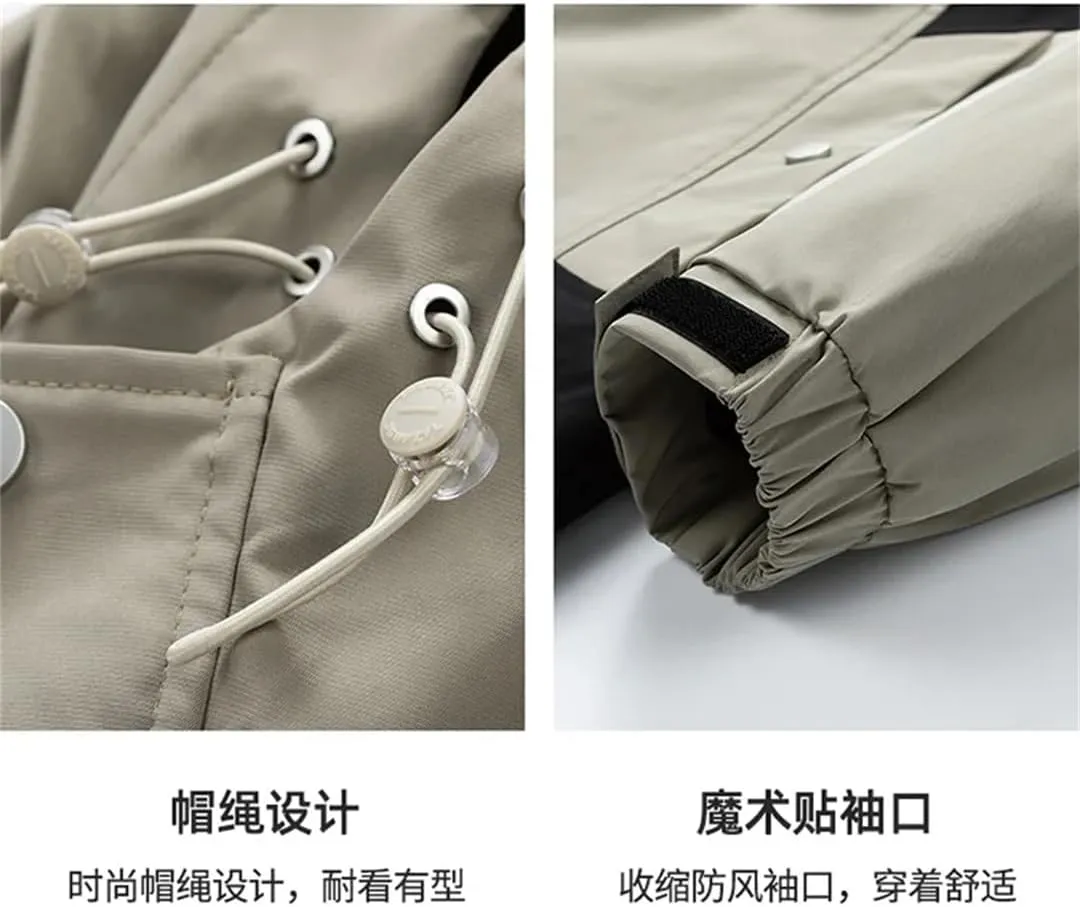 Men Women Season Leisure Relaxed Outdoor British Rain Mountain Skiing Sports Jacket