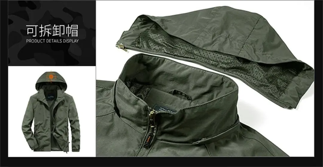 Men's And Women's Outdoor Mountaineering Clothing Trend Thin Hardshell Sports Jacket