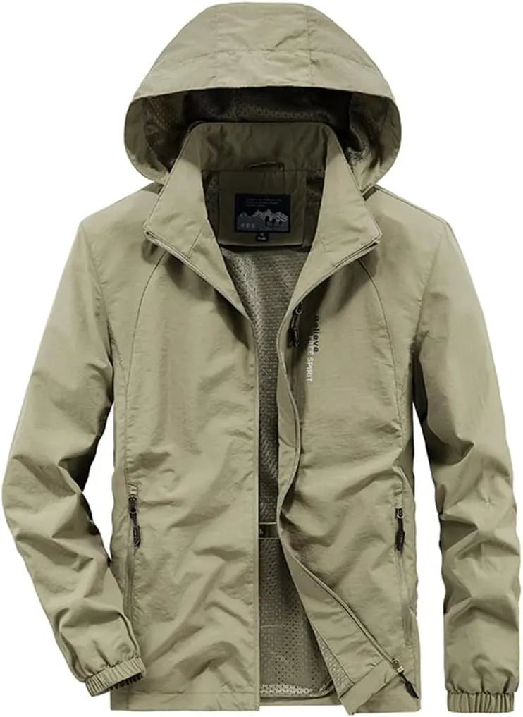 Men's And Women's Outdoor Mountaineering Clothing Trend Thin Hardshell Sports Jacket