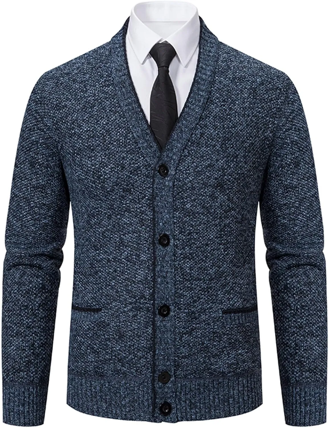 Mens Cardigan Sweater V Neck Button Down Cardigan Plus Size Knit Cardigan Vintage Knit Sweater Winter Sweater Coat