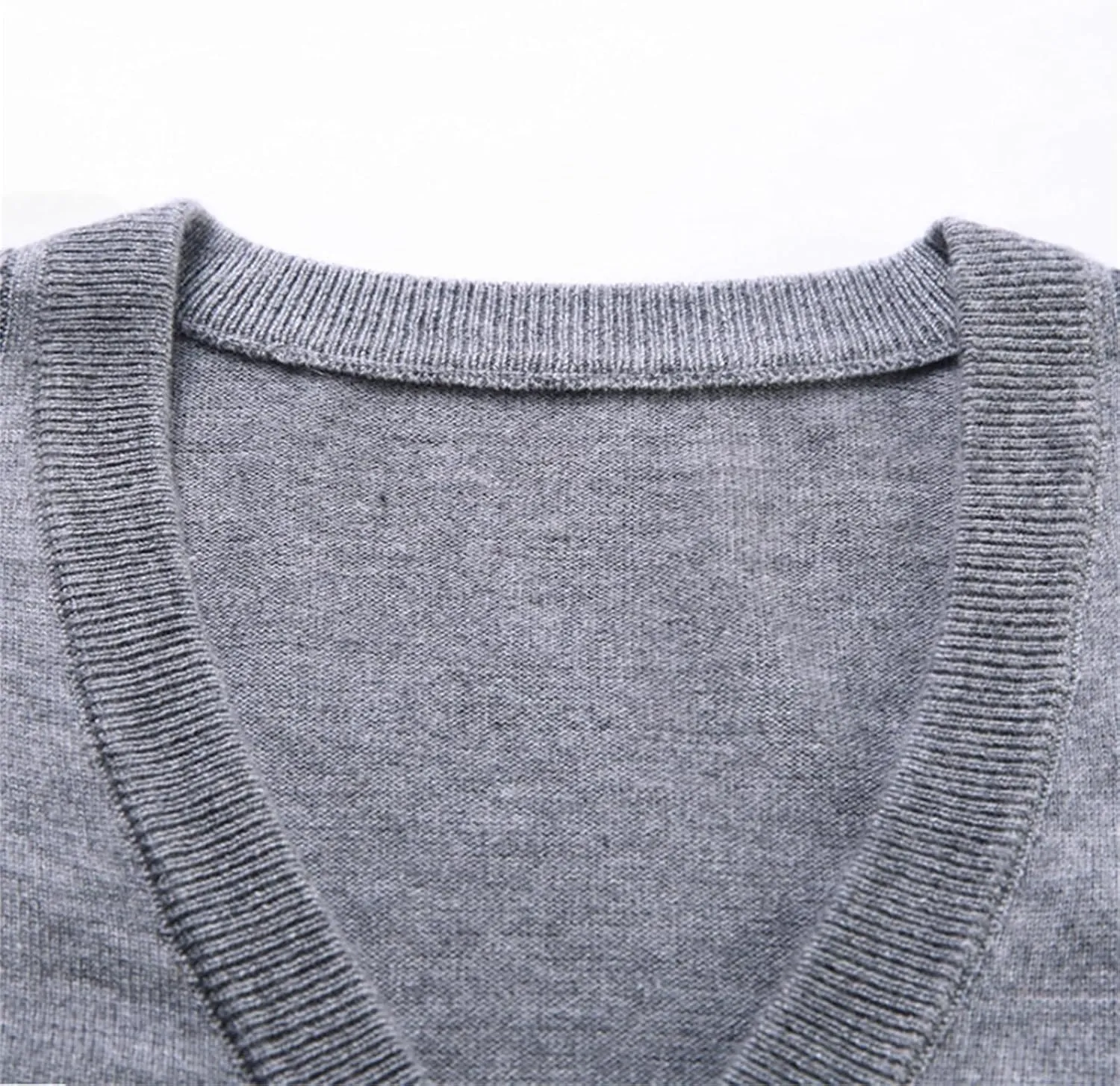 Mens Cardigan Sweater V Neck Long Sleeve Sweater Button Down Cardigan Sweater Lightweight Sweater Jacket with Pockets
