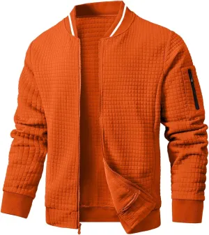 Mens Casual Jacket Lightweight Jacket Varsity Coat