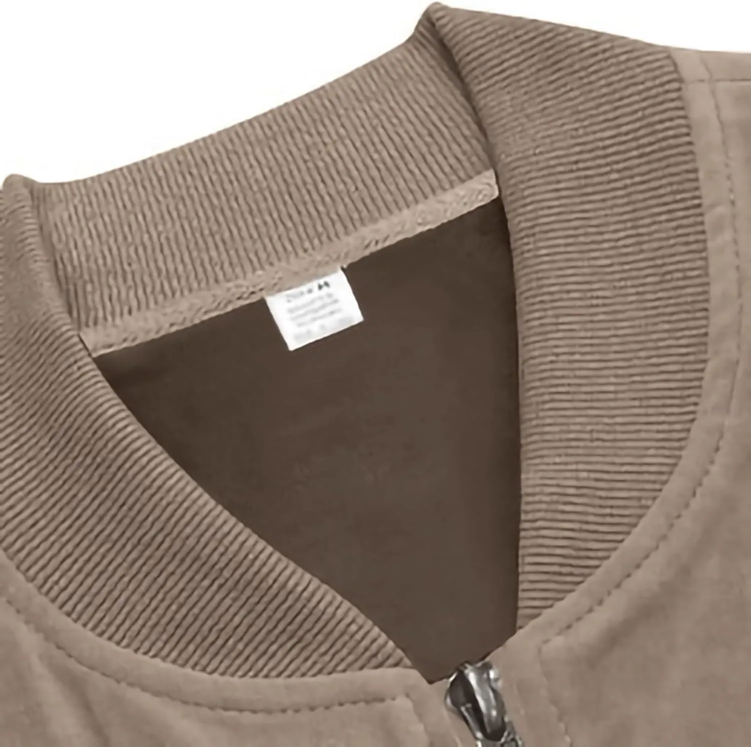 Men's Casual Jacket， Men's Casual Plus Size Suede Zipper Tops Men's Jacket Long Sleeved Hooded Casual Jacket/jacket