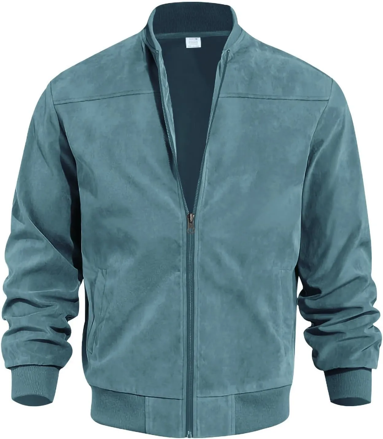 Men's Casual Jacket， Men's Casual Plus Size Suede Zipper Tops Men's Jacket Long Sleeved Hooded Casual Jacket/jacket
