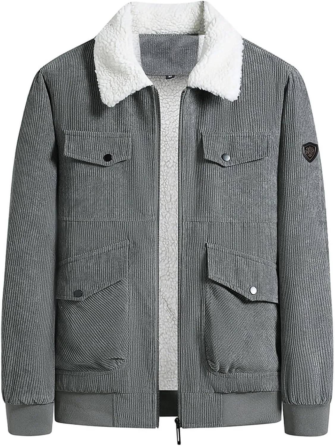 Men's Casual Jacket， Men's Casual Plus Size Suede Zipper Tops Men's Jacket Long Sleeved Hooded Casual Jacket/Jacket