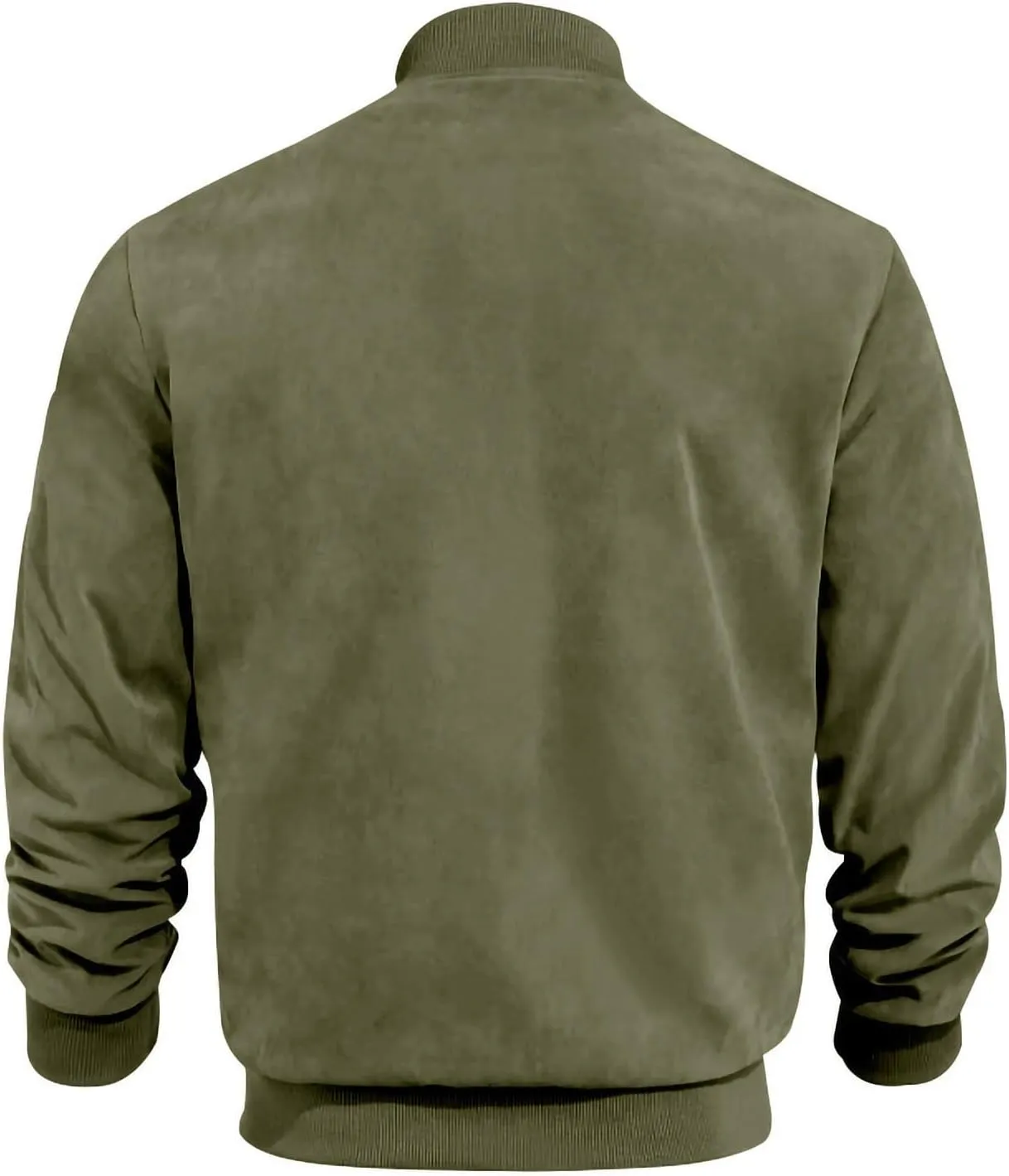 Men's Casual Jacket， Men's Casual Plus Size Suede Zipper Tops Men's Jacket Long Sleeved Hooded Casual Jacket/jacket