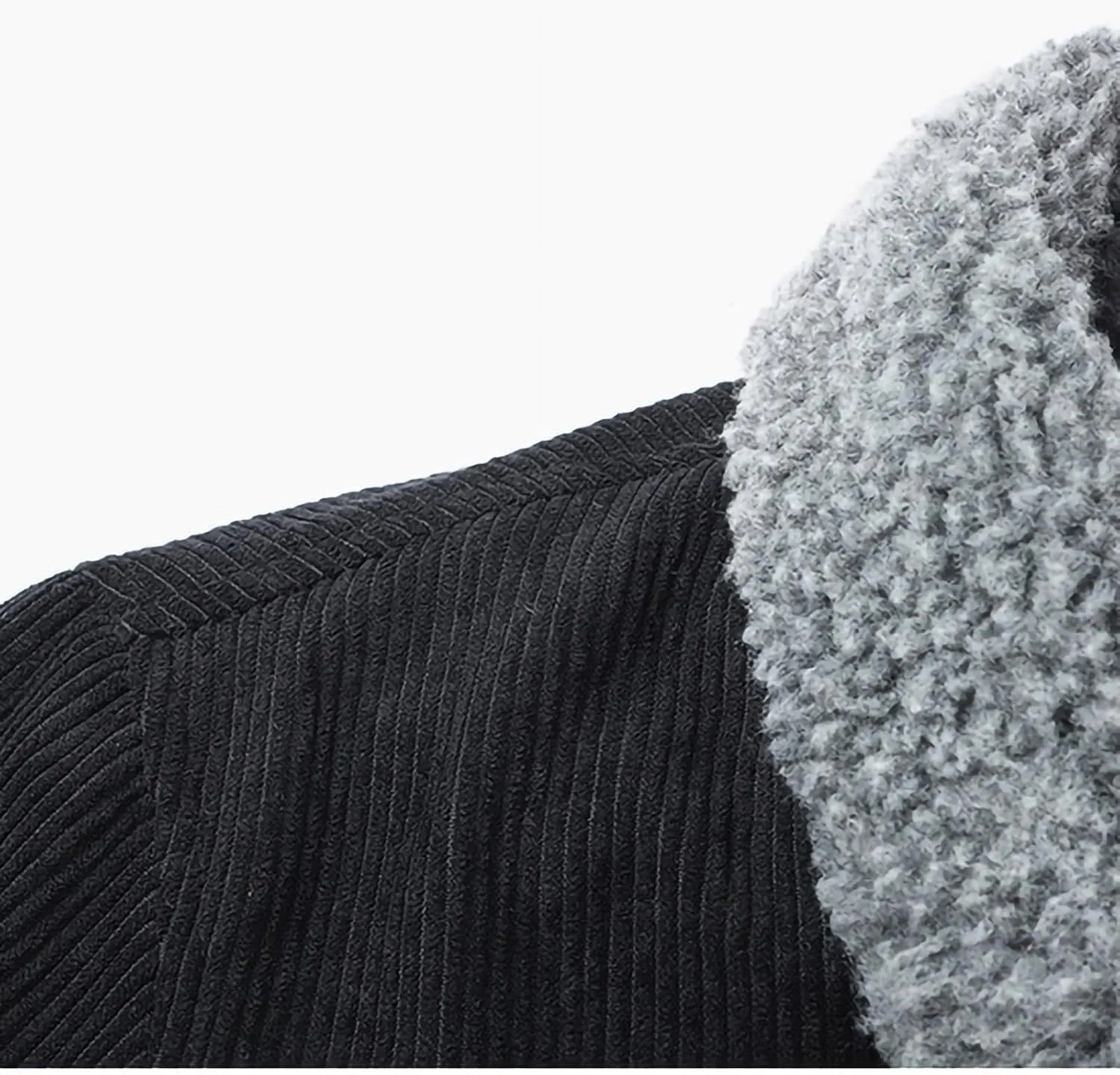 Men's Casual Jacket， Men's Casual Plus Size Suede Zipper Tops Men's Jacket Long Sleeved Hooded Casual Jacket/Jacket