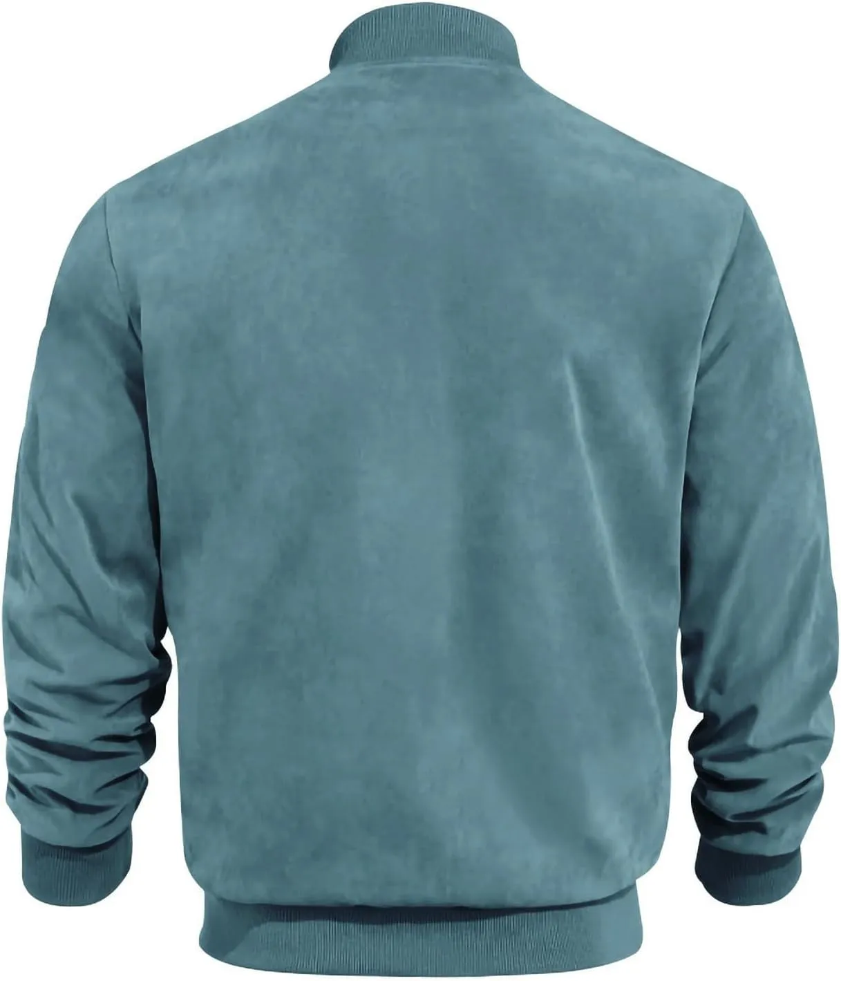 Men's Casual Jacket， Men's Casual Plus Size Suede Zipper Tops Men's Jacket Long Sleeved Hooded Casual Jacket/jacket