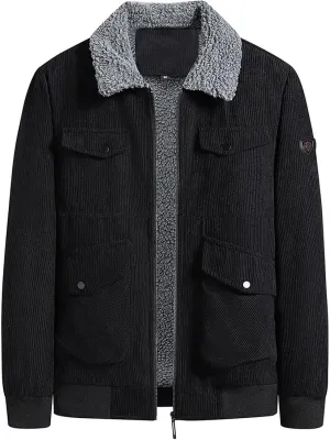 Men's Casual Jacket， Men's Casual Plus Size Suede Zipper Tops Men's Jacket Long Sleeved Hooded Casual Jacket/Jacket