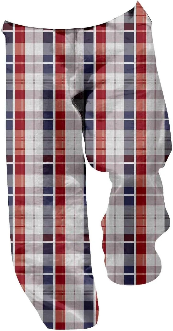 Mens Color Patchwork Casual Trousers Quick Dry Lightweight Outdoor Traveling Beach Pants Holiday Vacation Fashion Streetwear