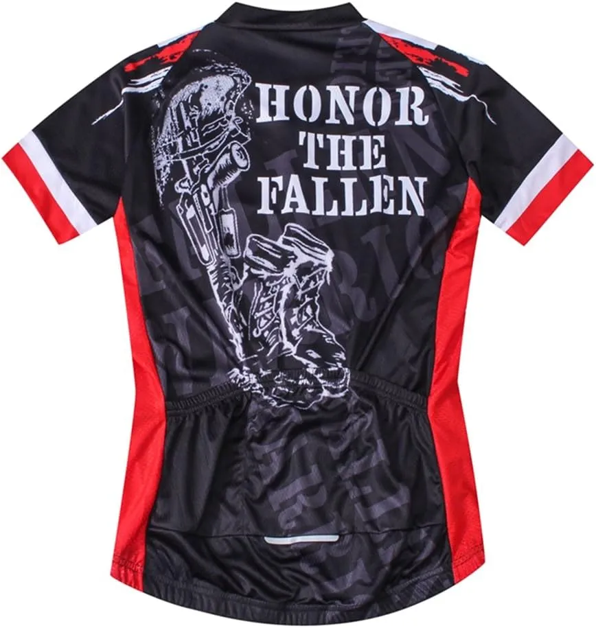 Men's Cycling Jersey Short Sleeve Breathable MTB Bike Riding Top Sports Jacket