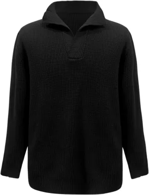 Mens Fall Sweater Solid Hatless Zipper Warm Cardigan Knitted Coat Long Sleeve Sweatshirt Men shirts for men long